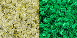 TOHO Size 11/o Round Seed Bead-Glow in the Dark. Yellow / Green. 11T2721-100 (image for) TOHO Size 11/o Round Seed Bead-Glow in the Dark. Yellow / Green. 11T2721-100